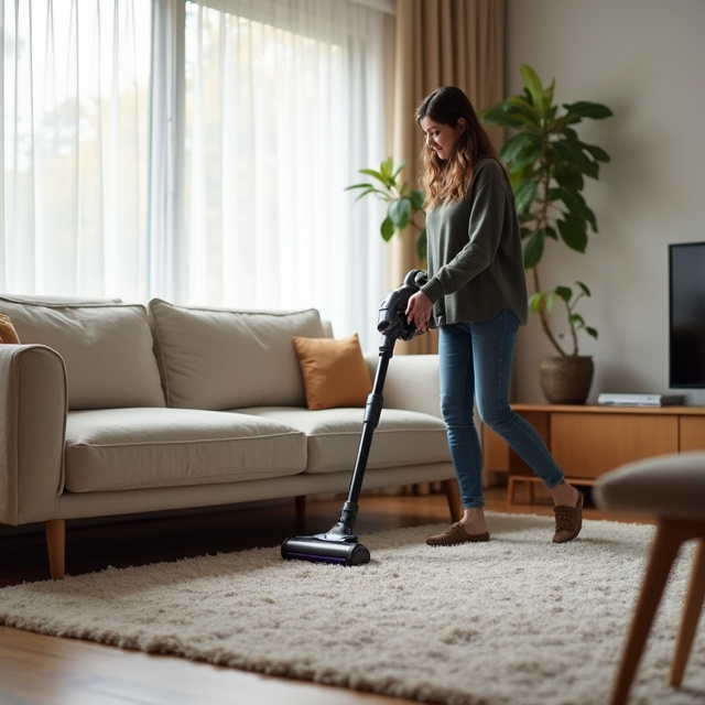 I Didn't Expect This Lightweight Stick Vacuums To Slap This Hard