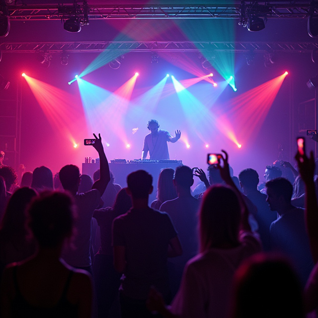 This DJ Laser Lights Made Me Side-Eye the Competition