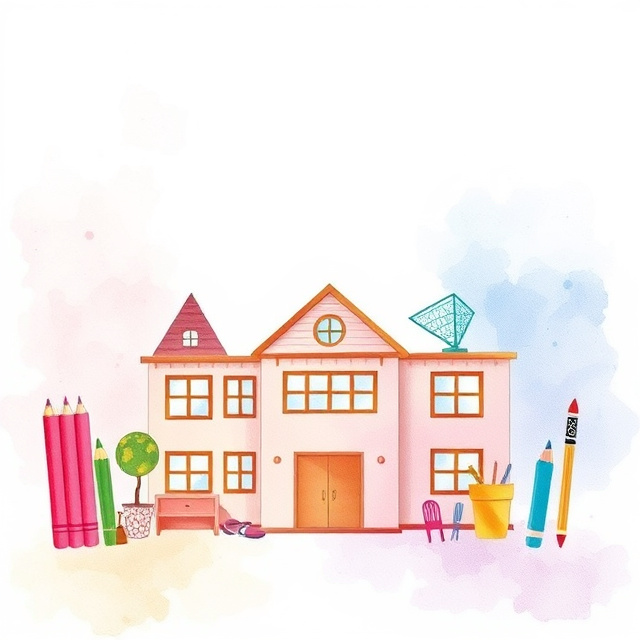 School Supplies Kindergarten