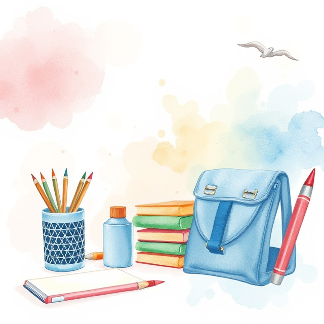 School Supplies 1st Grade