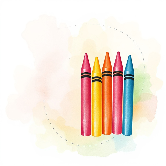 Erasable Crayons for Kindergarten