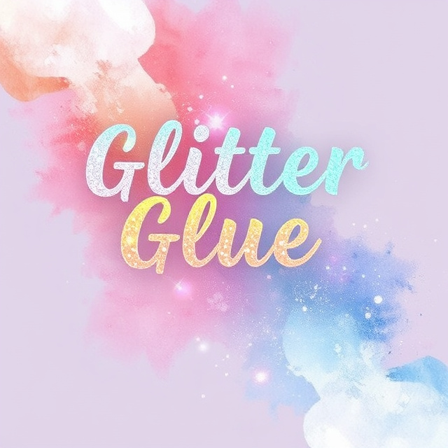 Glitter Glue for Kindergarten