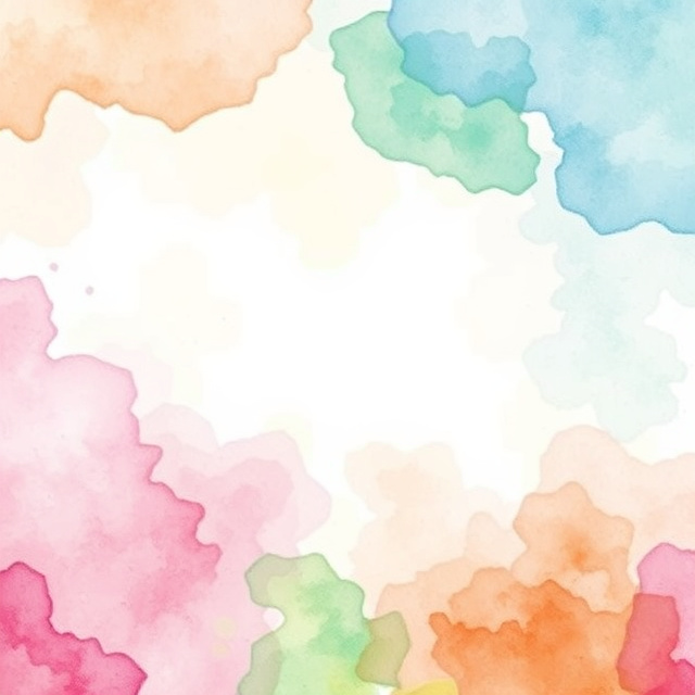 Watercolor Paints for Kindergarten