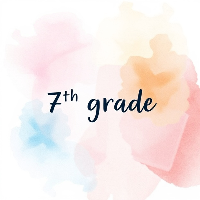 Binders for 7th grade