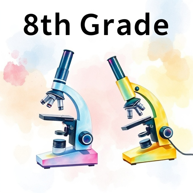 Microscopes for 8th grade