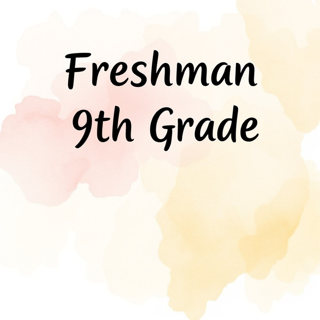 Index cards for Freshman 9th Grade