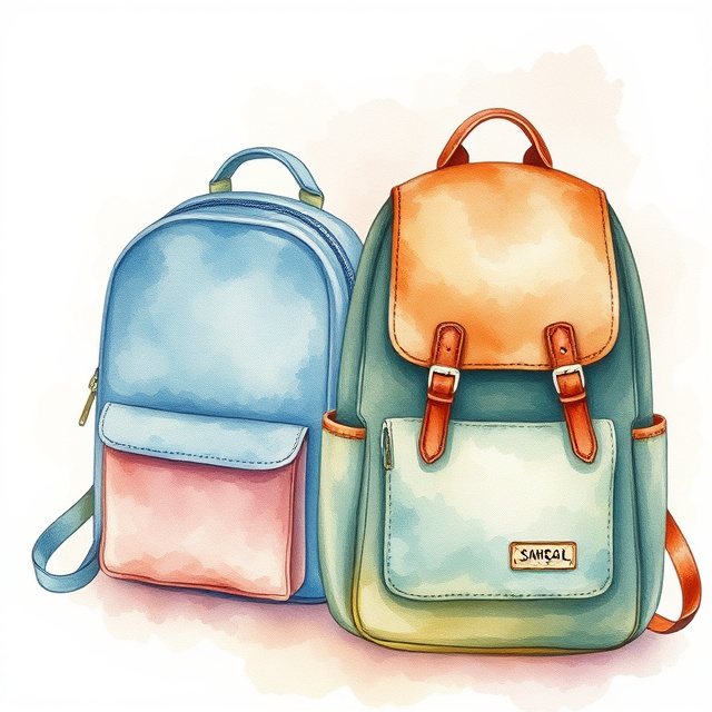 Vintage School Backpacks