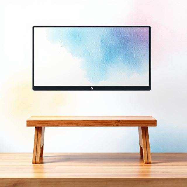 Wooden Monitor Stands