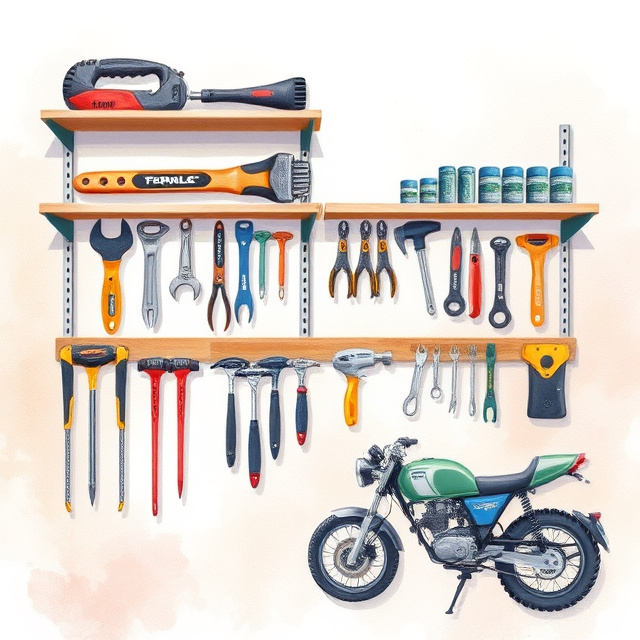Wall-Mounted Tool Racks