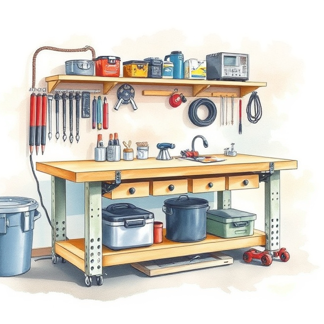 Heavy Duty Workbench
