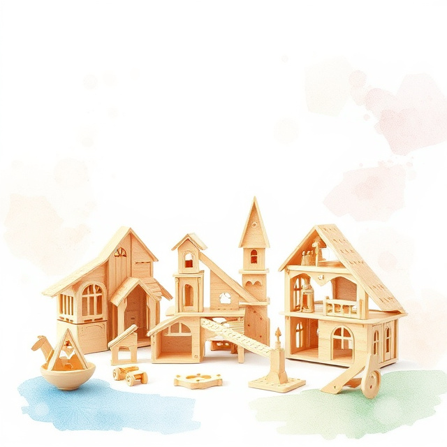 Wooden Building Sets