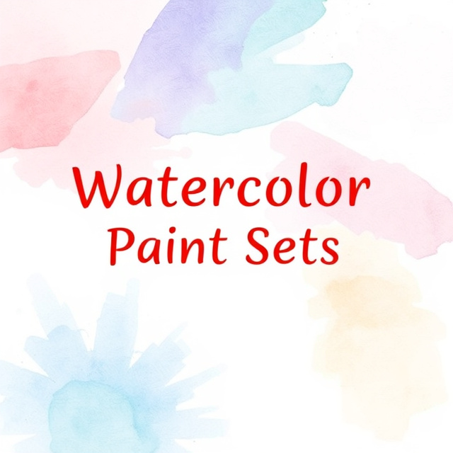 Kids Watercolor Paint Sets