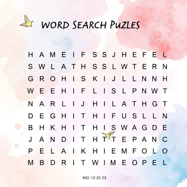Word Search Puzzles