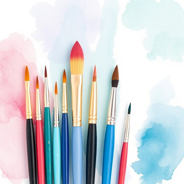 Watercolor Paint Brushes