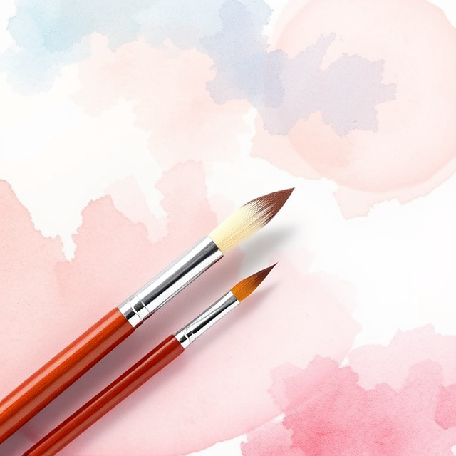 Chisel Paint Brushes