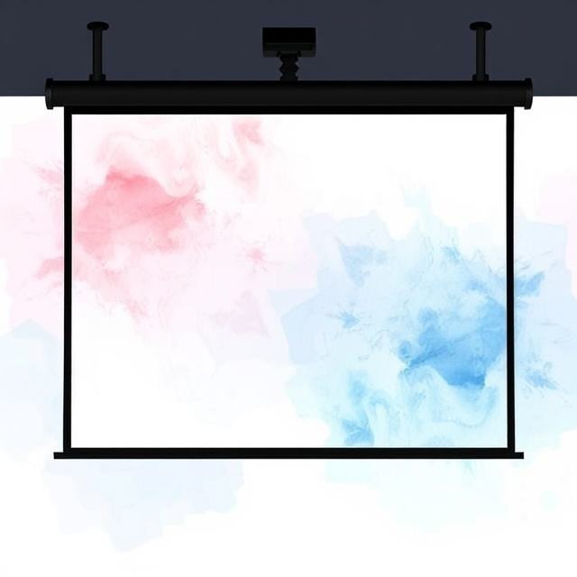 Ceiling Mount Projection Screens