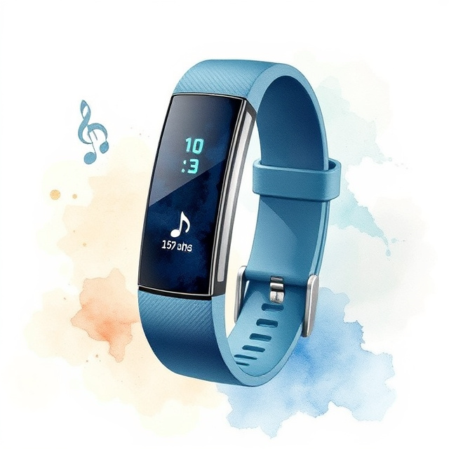 Fitness Trackers with Music Control