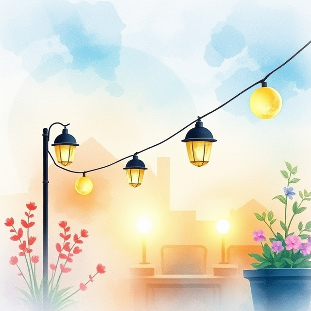 Smart Outdoor Lights