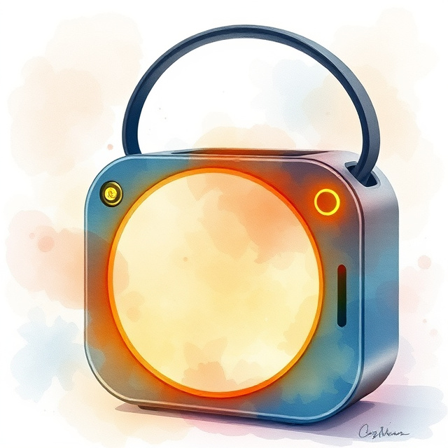 Portable Solar Bluetooth Speakers