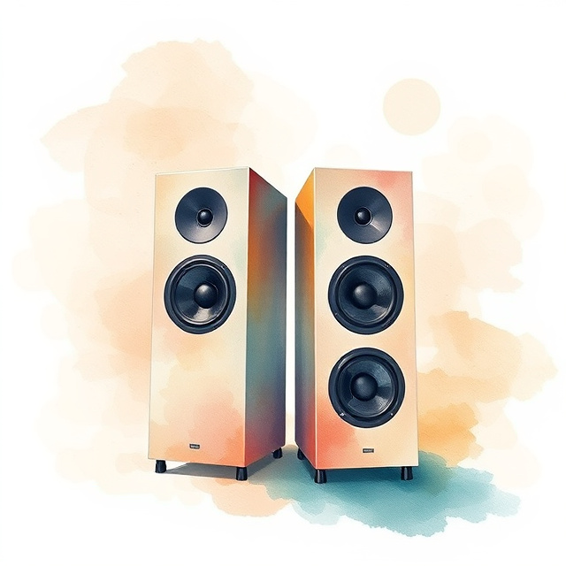 Compact Floorstanding Speakers