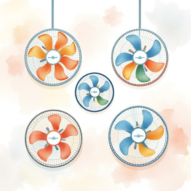 Wall-Mounted Fans