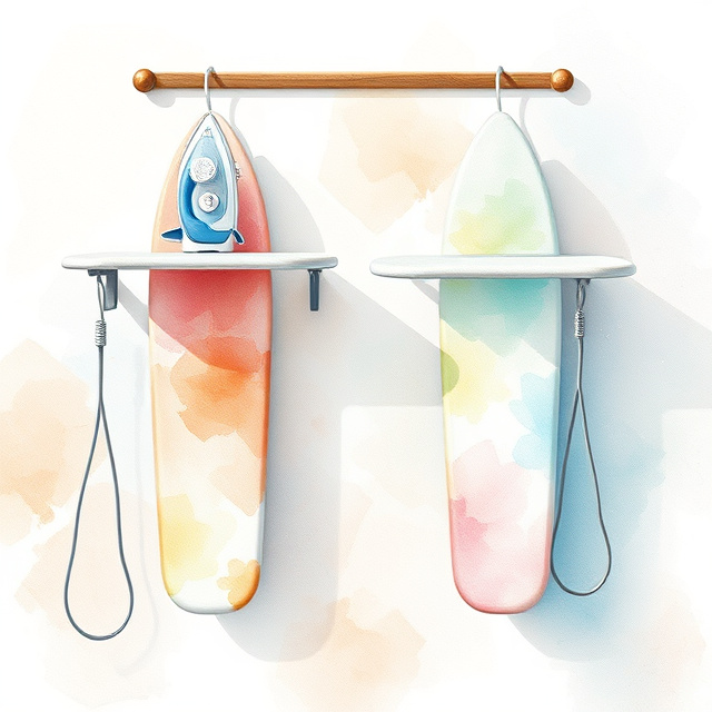 Wall-Mounted Ironing Boards