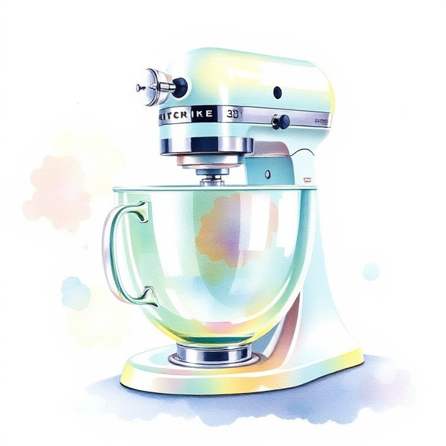 Glass Bowl Stand Mixers