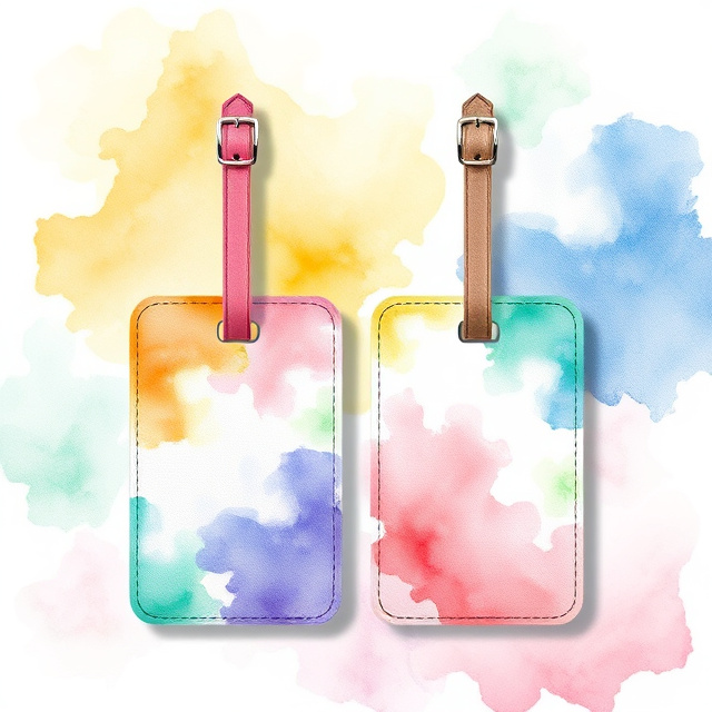 Colorful Luggage Tags