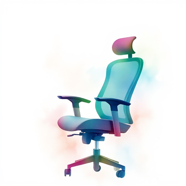 Adjustable Ergonomic Armrest Chairs