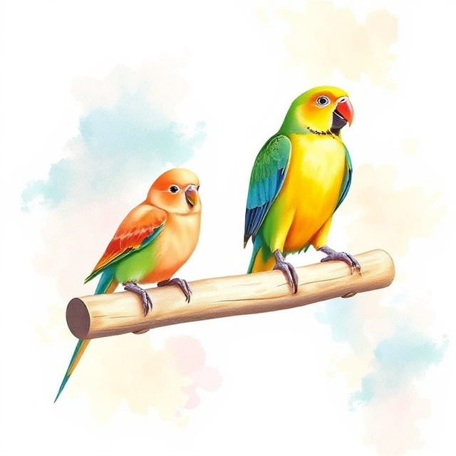Adjustable Bird Perches