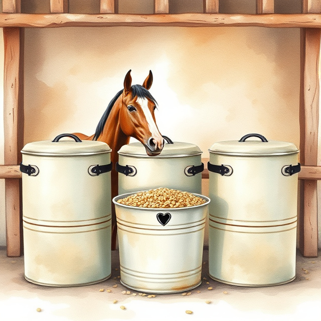 Horse Feed Bins