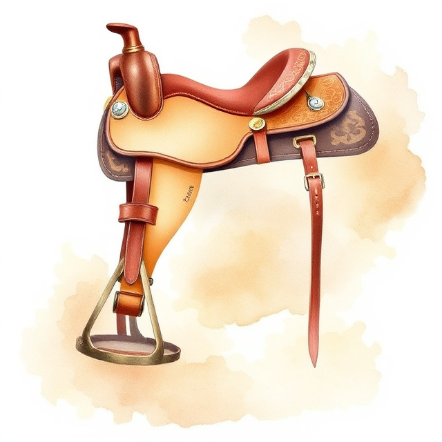 Western Saddle Stirrups