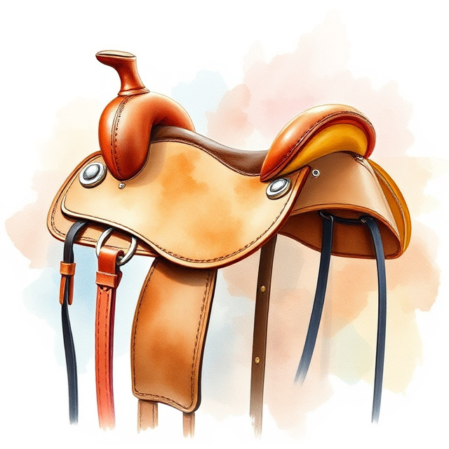 Western Saddle Horns
