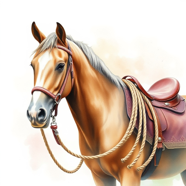 Western Saddle Ropes