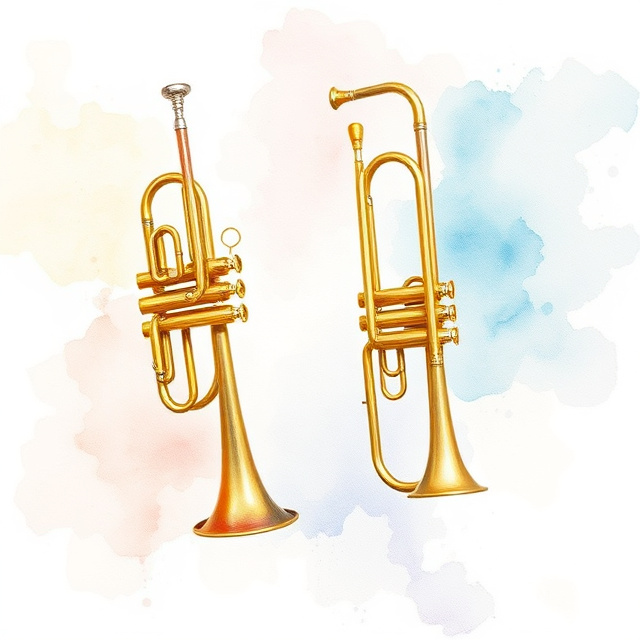 Brass Trumpets