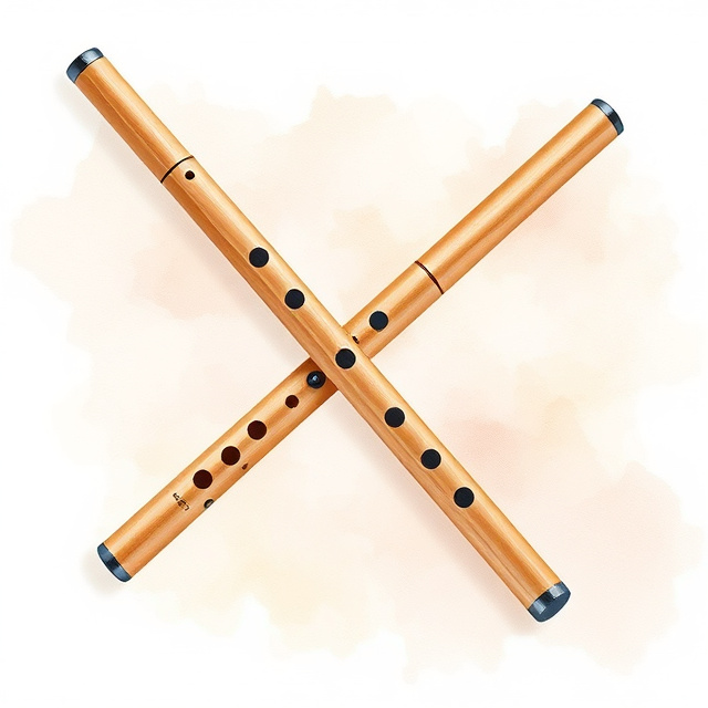 Wooden Intermediate Flutes