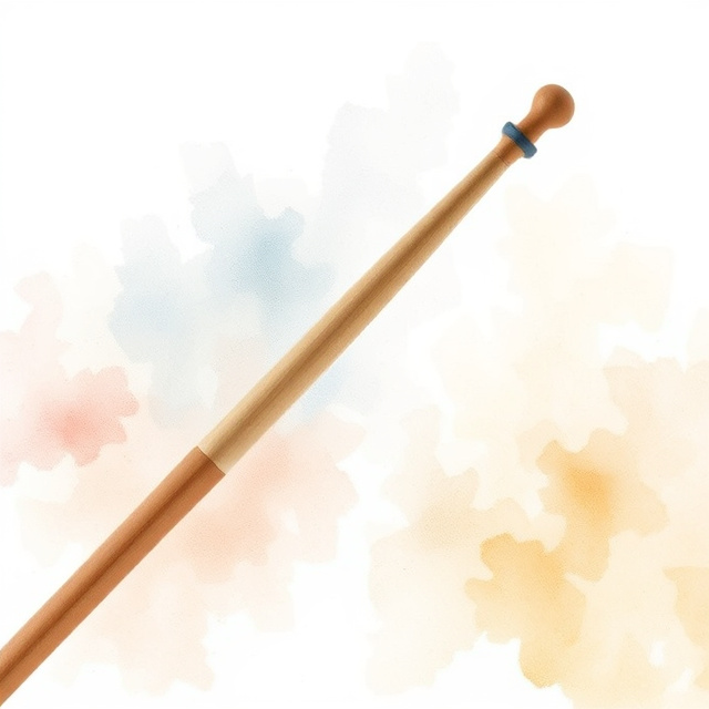 Drum Sticks with Nylon Tips