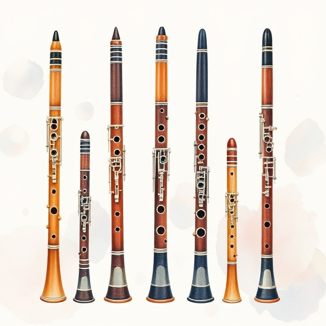 Wooden Student Clarinets