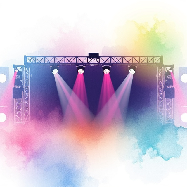 LED Stage Wash Lights