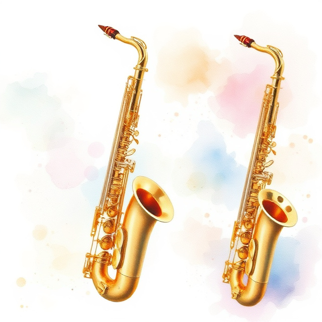 Curved Tenor Saxophones