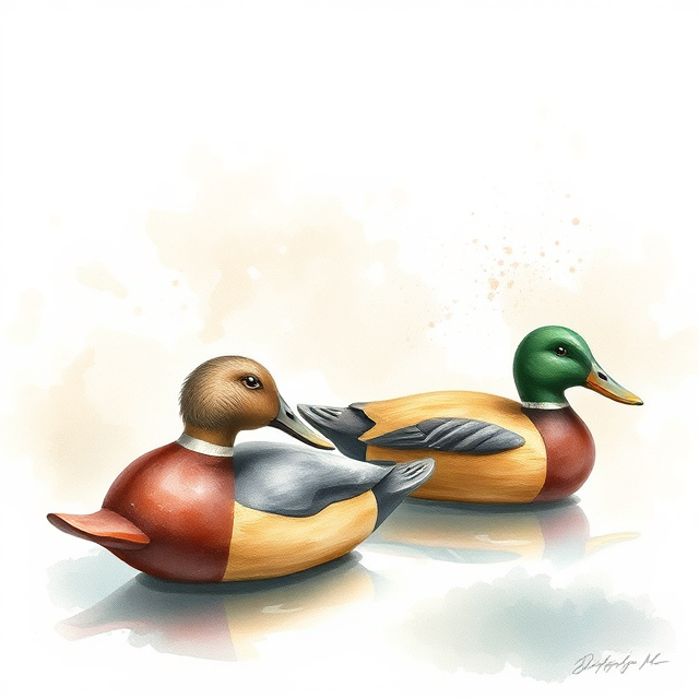 Wooden Decoys