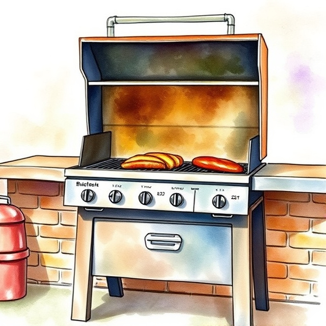 Built-In Charcoal Grills