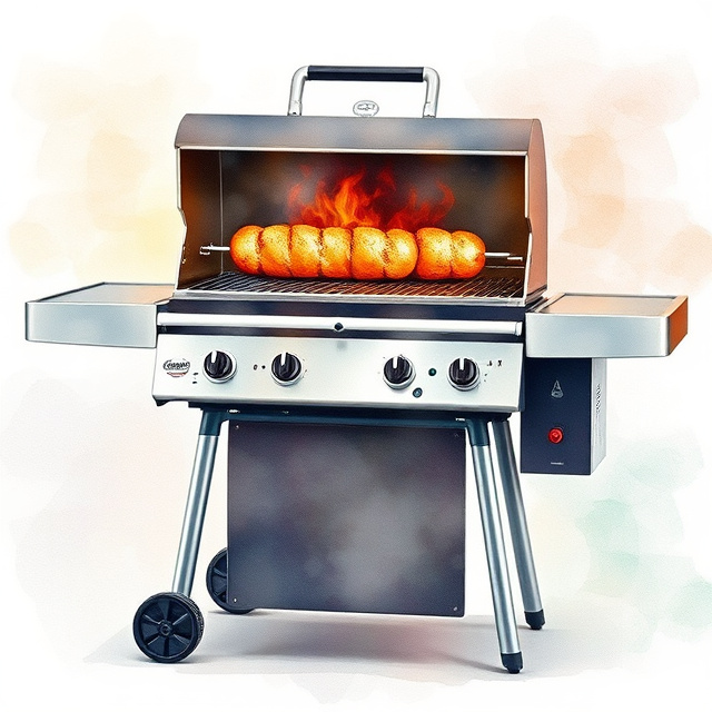 Rotisserie Gas Grills