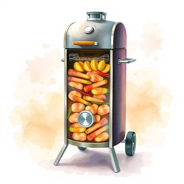 Vertical Pellet Grills