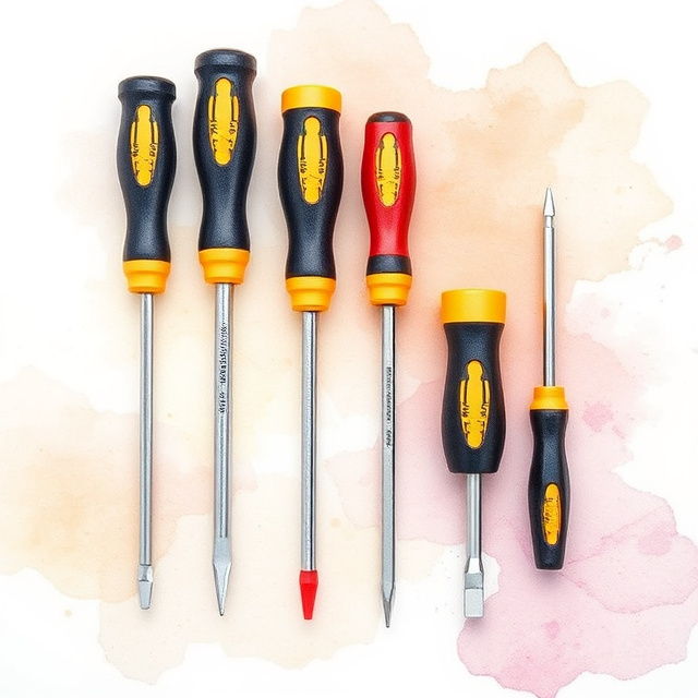Screwdriver Sets with Ergonomic Handles