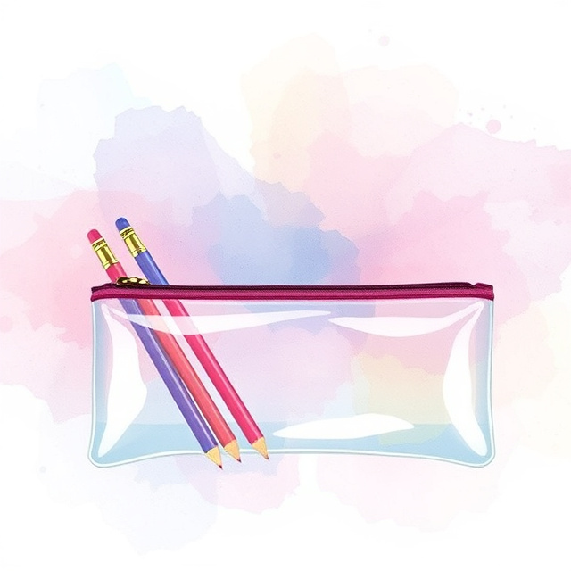 Clear Pencil Cases