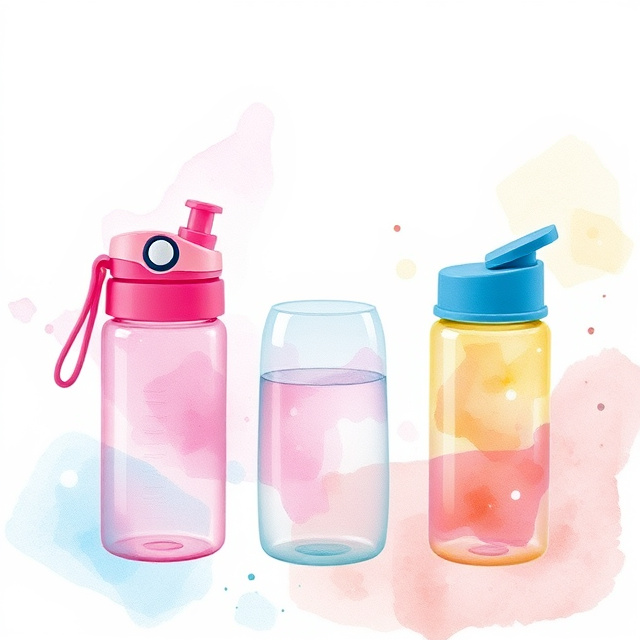 Squeeze Water Bottles