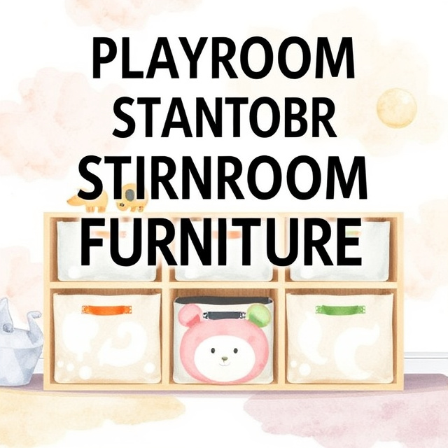 Playroom Storage Bins