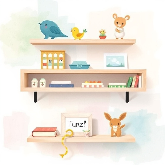 Kids' Wall Shelves