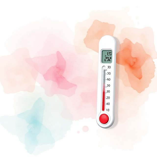 Thermometers with LCD Display